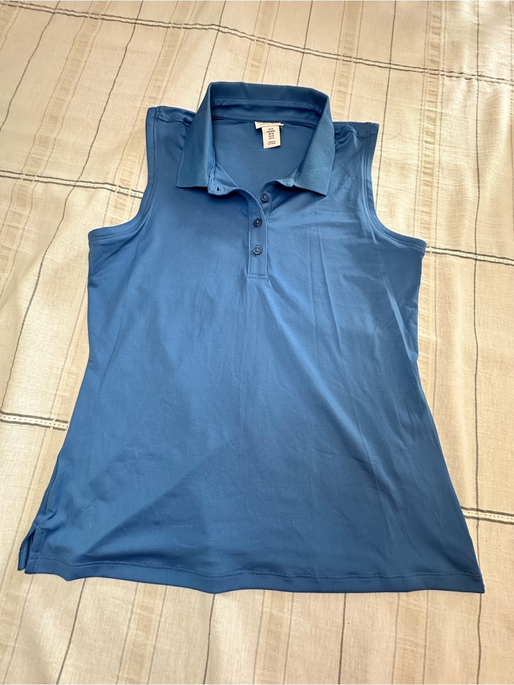 Tommy Bahama Sleeveless Polo Tank Top in Blue